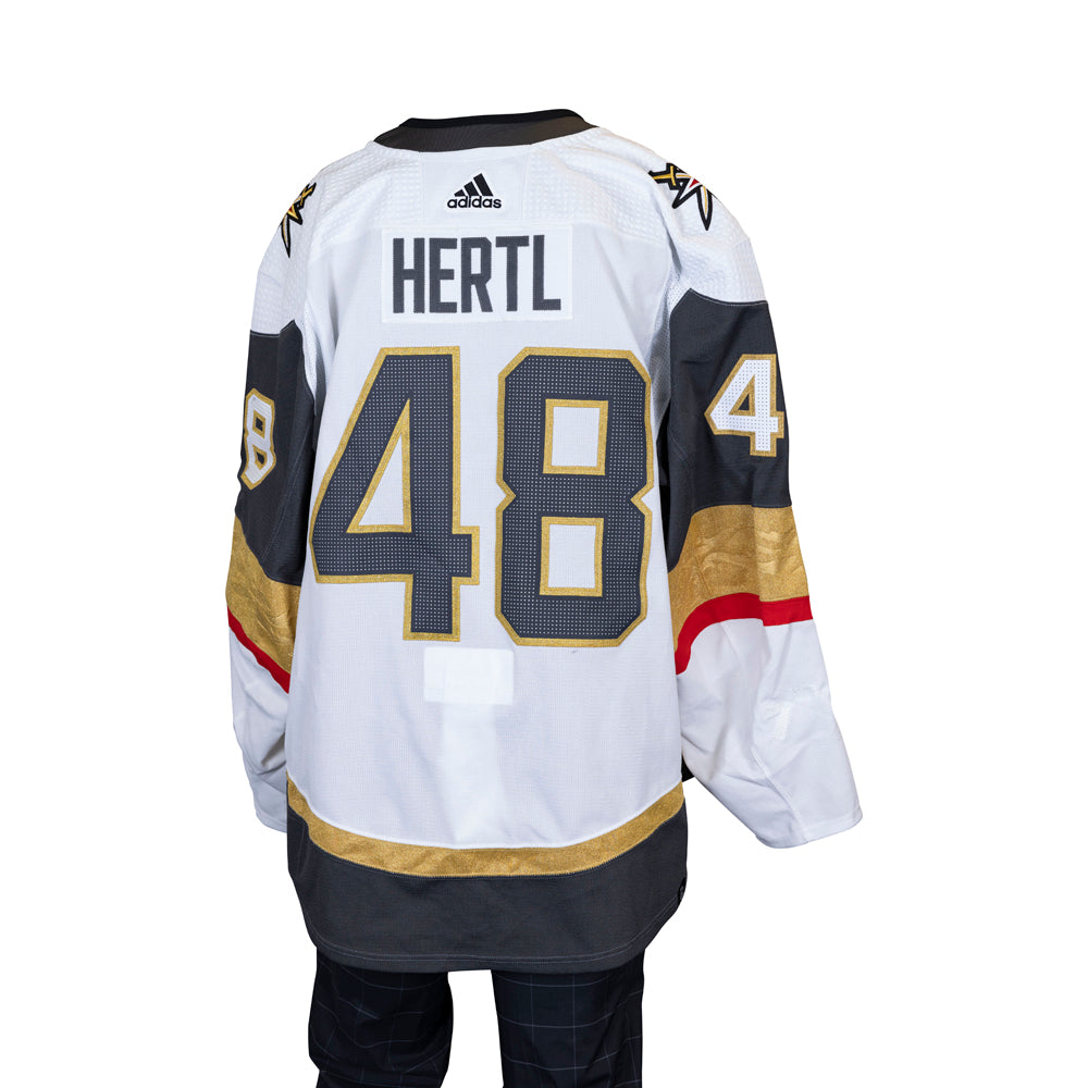 Game-Worn: #48 Tomas Hertl 2023-2024 Stanley Cup Playoff Jersey - 16863