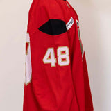 #48 Tomas Hertl Red Practice Jersey - 20246