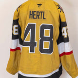 Game-Worn: #48 Tomas Hertl Gold Set 1 2025/26  Jersey - 20344