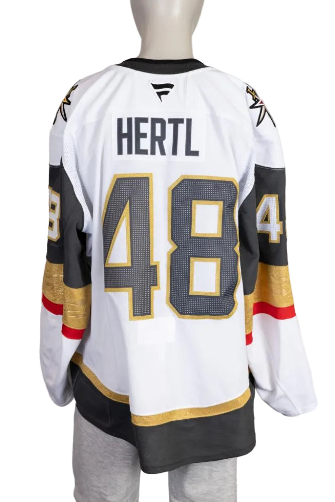 Game-Worn:#48 Tomas Hertl White Set 2 2025/26-20590 - Vegas Team Store