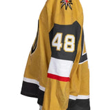 Game-Worn:#48 Tomas Hertl Gold Set 2 2025/26 Jersey-20669 - Vegas Team Store
