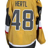 Game-Worn: #48 Tomas Hertl 2026 SCP Gold Set 2 Jersey-21792