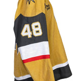 Game-Worn: #48 Tomas Hertl 2026 SCP Gold Set 2 Jersey-21792