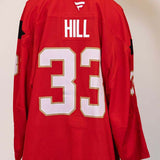 #33 Adin Hill Red Practice Jersey - 20240