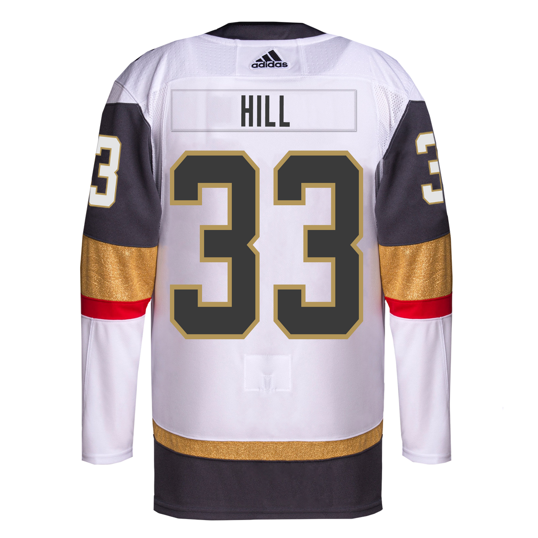 Adin Hill Authentic Away White Jersey