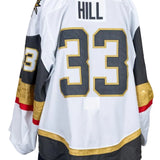 Bench-Worn: #33 Adin Hill 2026 SCF White Set 2 Jersey-21865
