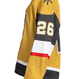Game-Worn:#26 Alexander Holtz Gold Set 2 2025/26 Jersey-20664 - Vegas Team Store