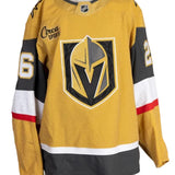 Game-Worn:#26 Alexander Holtz Gold Set 2 2025/26 Jersey-20664 - Vegas Team Store