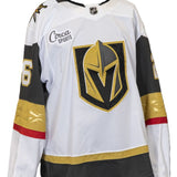 Game-Used: #26 Alexander Holtz 2024-2025 White Jersey (Circa Patch) - 19360