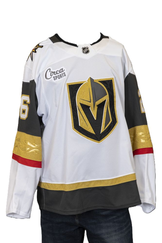 Game-Used: #26 Alexander Holtz 2024-2025 White Jersey (Circa Patch) - 19360