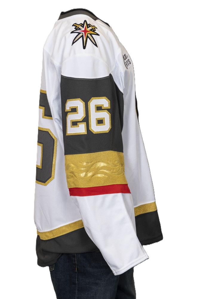 Game-Used: #26 Alexander Holtz 2024-2025 White Jersey (Circa Patch) - 19360