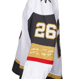 Game-Worn: #26 Alexander Holtz White Circa Set 1 2025/26 Jersey-20097