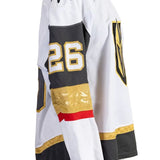 Game-Worn: #26 Alexander Holtz White Set 1 2025/26 Jersey-20179 - Vegas Team Store
