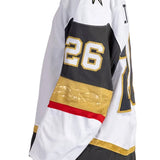 Game-Worn: #26 Alexander Holtz White Set 1 2025/26 Jersey-20179 - Vegas Team Store