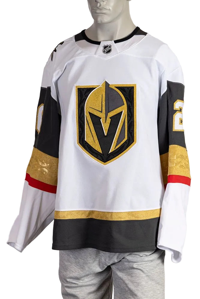 Game-Worn: #26 Alexander Holtz White Set 1 2025/26 Jersey-20179 - Vegas Team Store