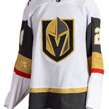 Game-Worn: #26 Alexander Holtz White Set 1 2025/26 Jersey-20179 - Vegas Team Store