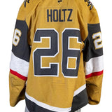 Game-Worn: #26 Alexander Holtz Gold Set 1 2025/26 Jersey-20340 - Vegas Team Store