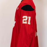 #21 Brett Howden Red Practice Jersey - 20225