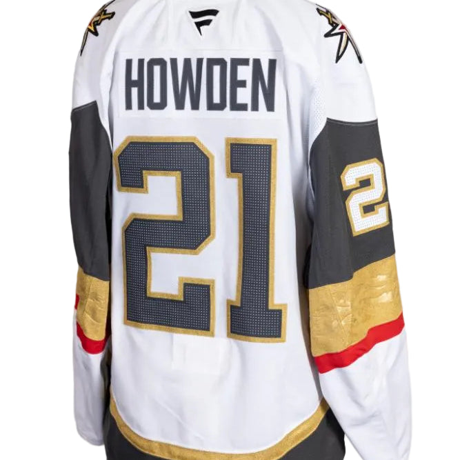Game-Worn:#21 Brett Howden White Set 2 2025/26-20584 - Vegas Team Store