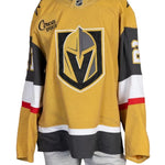 Game-Worn:#21 Brett Howden Gold Set 2 2025/26 Jersey-20662 - Vegas Team Store