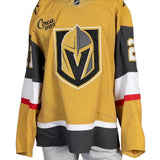 Game-Worn:#21 Brett Howden Gold Set 2 2025/26 Jersey-20662 - Vegas Team Store