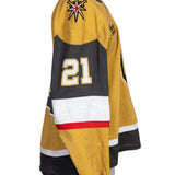 Game-Worn:#21 Brett Howden Gold Set 2 2025/26 Jersey-20662 - Vegas Team Store