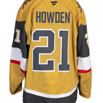 Game-Worn:#21 Brett Howden Gold Set 2 2025/26 Jersey-20662 - Vegas Team Store