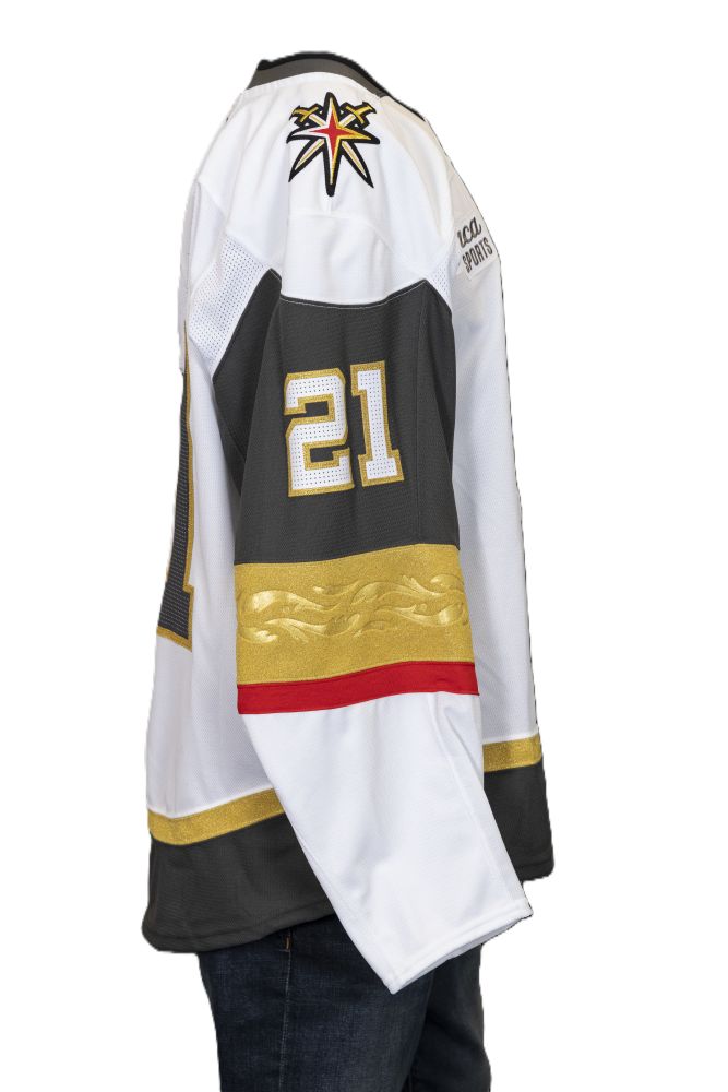 Game-Used: #21 Brett Howden  2024-2025 White Jersey (Circa Patch) - 19358