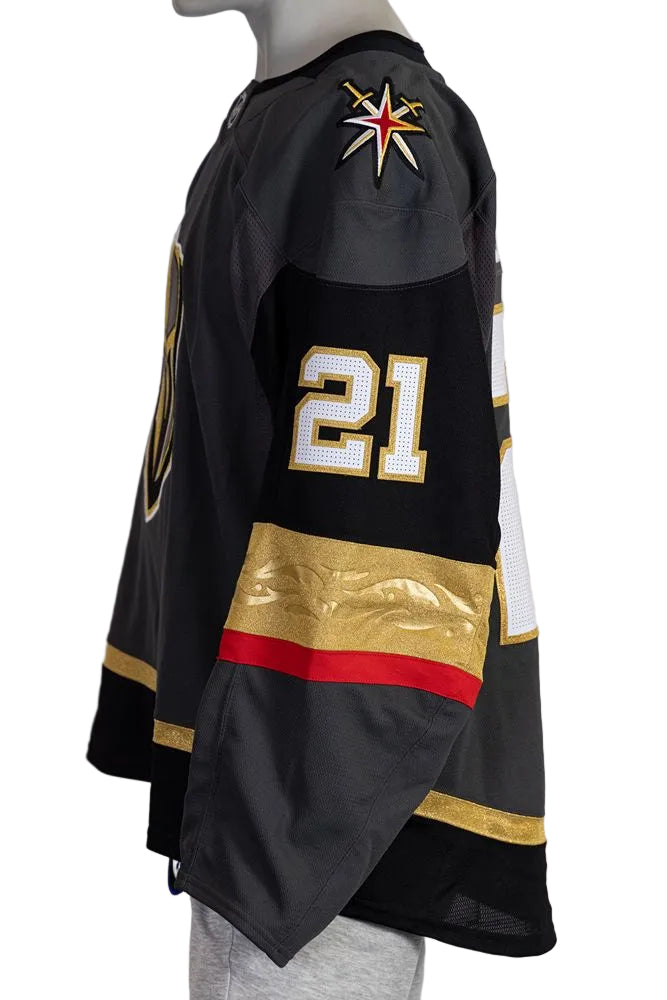 Game-Issued: #21 Brett Howden Gray Set 1 2025/26 Jeresy-20361 - Vegas Team Store