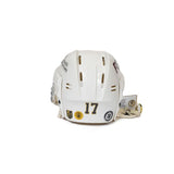 Game-Used: #17 Ben Hutton Helmet-15105