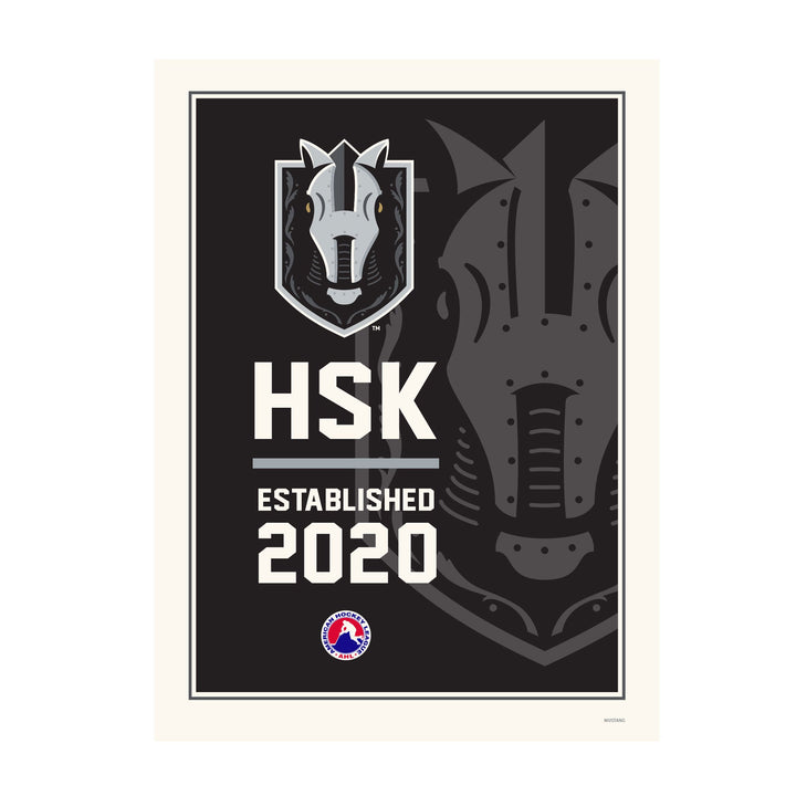 Henderson Silver Knights Established Print