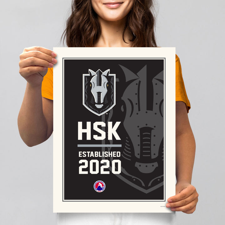 Henderson Silver Knights Established Print