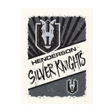 Henderson Silver Knights Art | Classic Print 12" x 16"