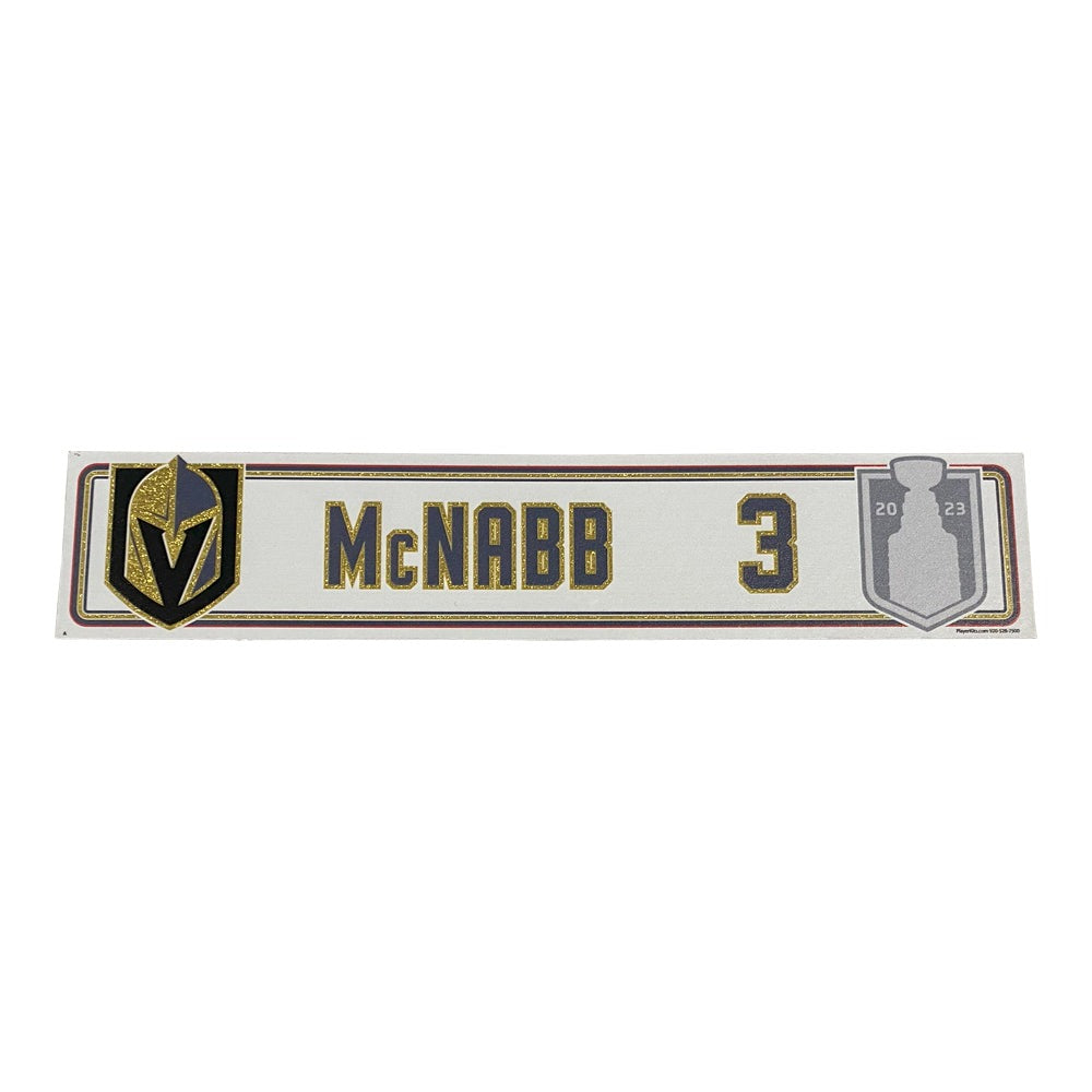 VGK Authentics Nameplates Vegas Team Store Official Vegas