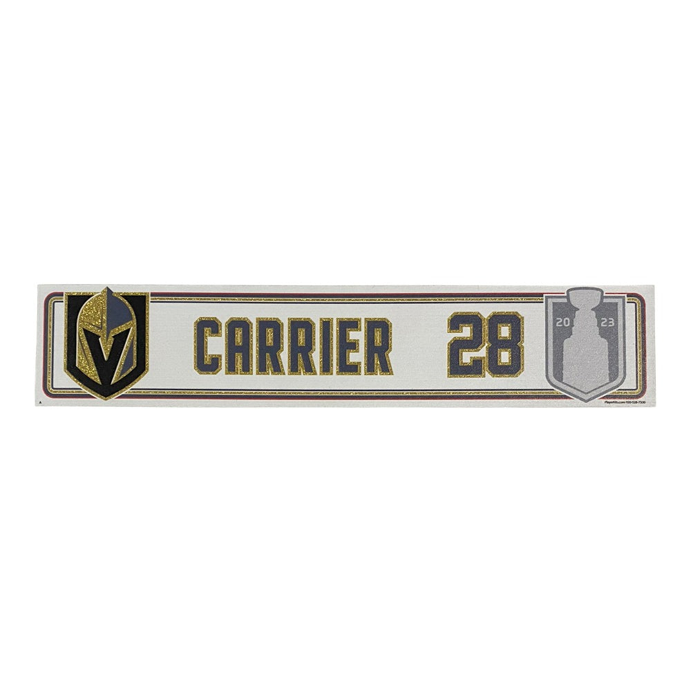 Carrier Stanley Cup Final Locker Away Nameplate - SC206