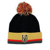 Vegas Golden Knights Three-Tone Cuffed Knit
