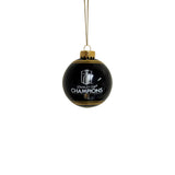 Vegas Golden Knights 2023 Stanley Cup Champions Glass Ornament
