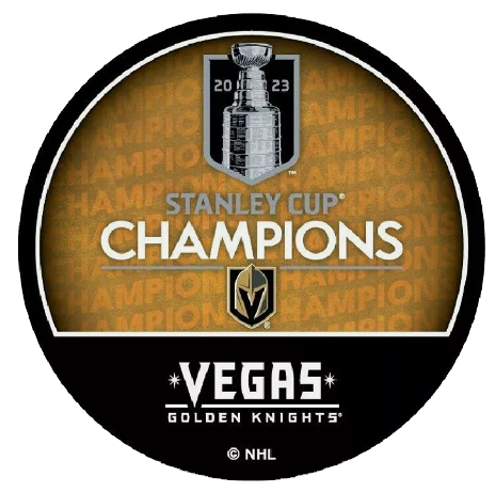 Vegas Golden Knights 2023 Stanley Cup Champions Roster Puck