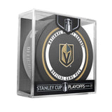 Vegas Golden Knights 2026 Playoffs Official Game Puck