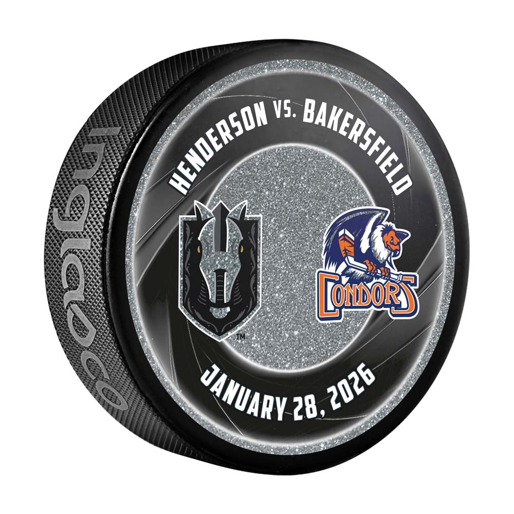 HSK vs. BAK Match-up Puck-1/28/2026 - Vegas Team Store