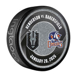 HSK vs. BAK Match-up Puck-1/28/2026 - Vegas Team Store