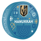 Vegas Golden Knights Hanukkah Puck