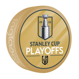 Vegas Golden Knights 2026 Stanley Cup Final Participant Gold Puck