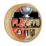 ANA vs. VGK 2026 Playoffs Game Puck 5/6/2026 - Game 2