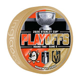 ANA vs. VGK 2026 Playoffs Game Puck 5/12/2026 - Game 5