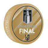 Vegas Golden Knights 2026 Stanley Cup Final Participant Gold Puck