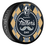 Vegas Golden Knights Happy Father's Day Puck - Vegas Team Store