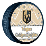 Vegas Golden Knights Ugly Sweater Holiday Puck
