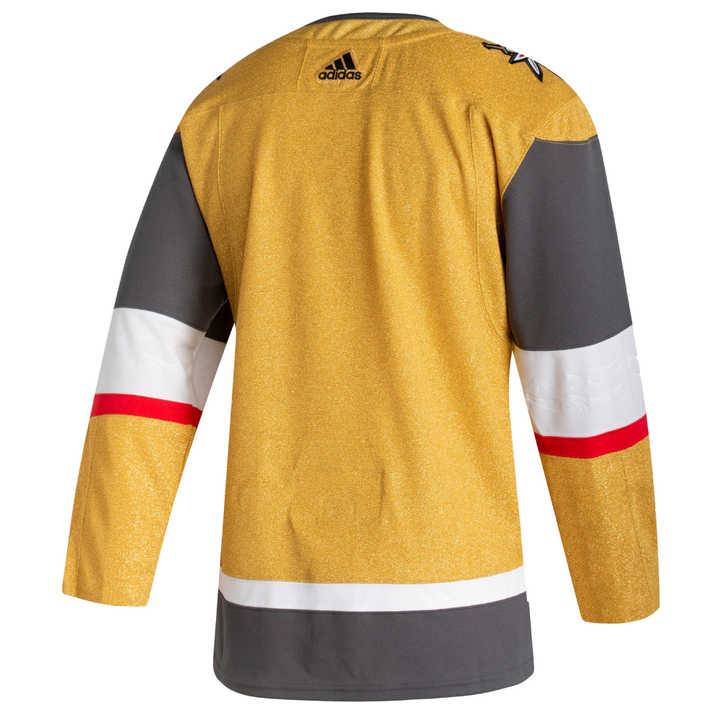 AUTHENTICS ADIDAS TEAM-ISSUED BLANK HOME GOLD JERSEY