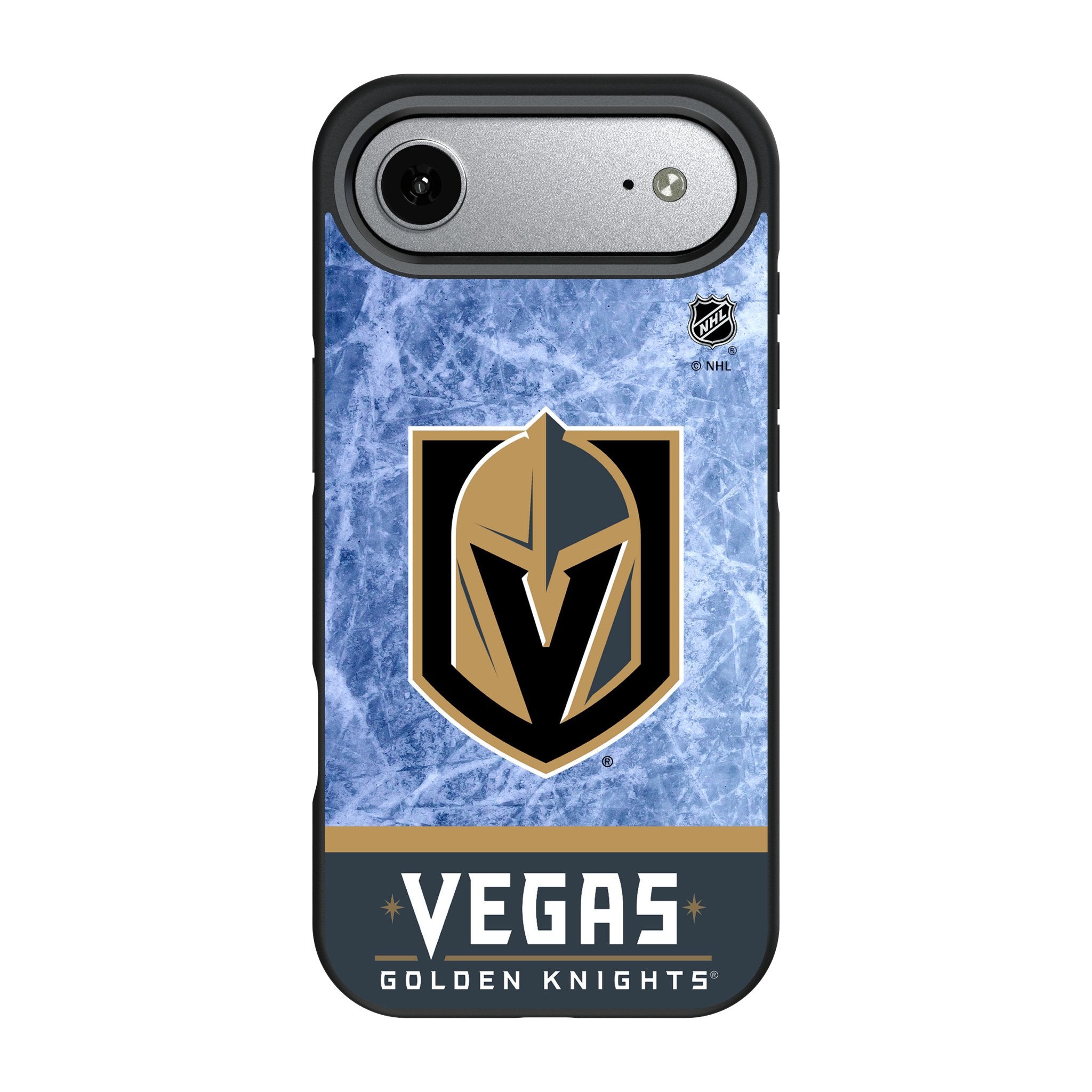 Vegas Golden Knights Ice Wordmark Bump Phone Case for Apple iPhone 17 Series